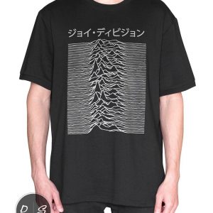 Japanese T-Shirt -Joy Division Used on Unknown Pleasures