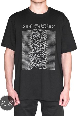 Japanese T-Shirt -Joy Division Used on Unknown Pleasures