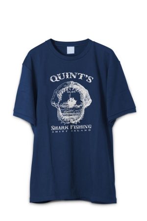 Quints Shark Fishing Amity Island T-Shirt