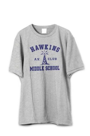 Stranger Things Hawkins Middle School AV Club Adult T-Shirt