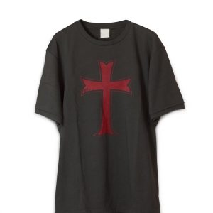 Crusader Knights Templar Distressed Cross T-Shirt