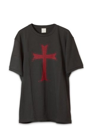 Crusader Knights Templar Distressed Cross T-Shirt