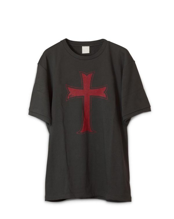 Crusader Knights Templar Distressed Cross T-Shirt