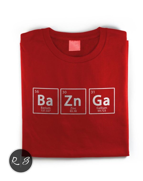 Bazinga Chemical Element Big Bang T-Shirt