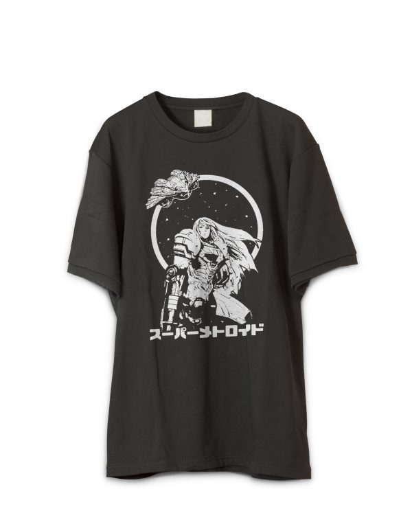 Japanese Samus Metroid Inspired Interstellar Grunge T-Shirt