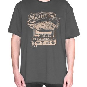 Star Wars 35th Annual Commemorative Kessel Run MILLENIUM Falcon T-Shirt