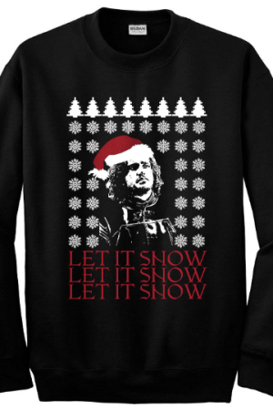 Jon Snow Let It Snow GoT Ugly Christmas Sweater