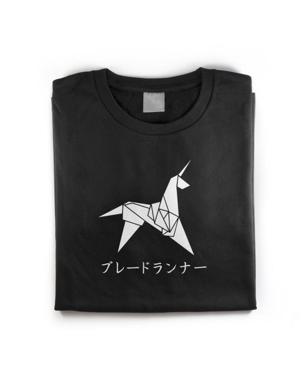 Origami Unicorn Bladerunner 2049 T-Shirt Shot2