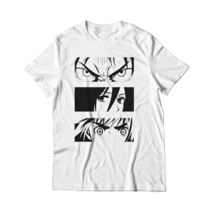 Revel Shore Attack Shiganshina Anime Manga Eyes Shirt